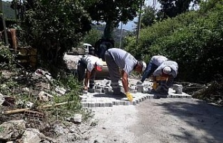 Efeler Belediyesi selin etkili olduğu mahallelerde...