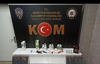 Nazilli’de kaçakçılık operasyonu
