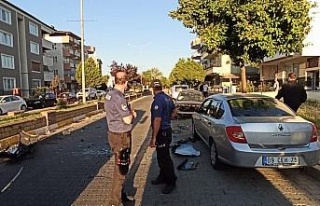 Nazilli’de trafik kazası; 1 yaralı
