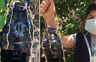 Öğrenciler, iklim değişikliğine dikkat çekti