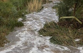 Sağanak yağış Karpuzlu’da etkili oldu