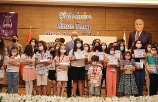 Sıfır Atık Projesi yarışmasında dereceye girenler...