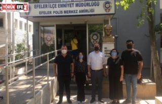 UCİM Aydın'dan Efeler İlçe Emniyet Müdürü...