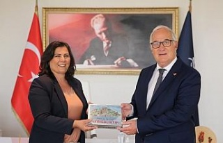 Almanya İzmir Başkonsolosu Wolter, Başkan Çerçioğlu...