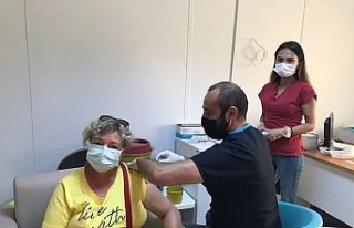 Aydın’da 1 milyonuncu aşı uygulandı