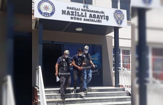 Evlerden telefon çalıyordu, yakalandı