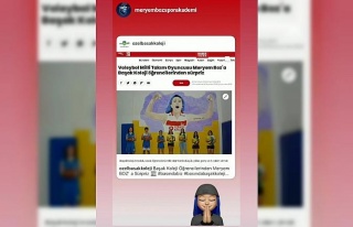 Meryem Boz’dan Başak Koleji gençlerine teşekkür...