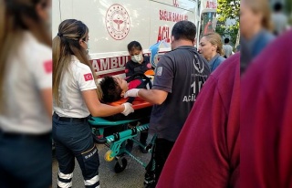 Söke’de otomobilin çarptığı çocuk yaralandı