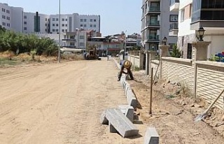 Yeşil Mahalle’de yol açma çalışmaları sürüyor