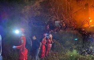 AKUT, Aydın Bozdoğan’daki orman yangını söndürme...