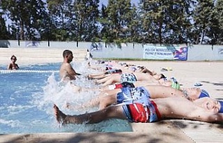 Aydın Büyükşehir Belediyesi’nin yüzme kursları...