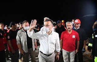 Aydın Valisi Aksoy, Çine’deki yangını değerlendirdi
