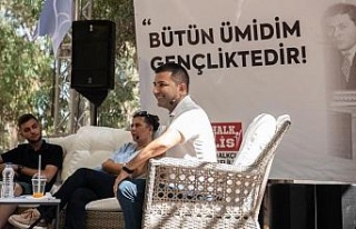 Başkan Çerçioğlu ve Günel gençlerle bir araya...