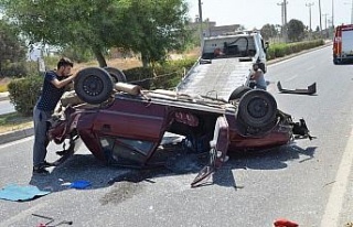 Didim’de trafik kazası: 1 yaralı