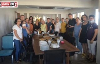 İYİ PARTİ AYDIN İL TEŞKİLATI BASINI UNUTMADI