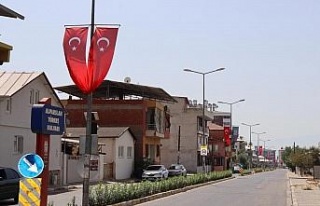 Nazilli, şanlı Türk bayrakları ile donatıldı