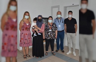 ADÜ’de sağlığına kavuşan Bahar bebek artık...