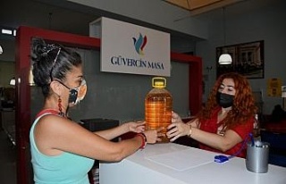 Atık yağını getir, bulaşık deterjanını götür