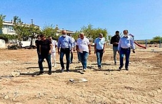Başkan Atabay, çalışmaları yerinde inceledi