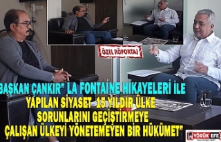 BAŞKAN ÇANKIR” LA FONTAİNE HİKAYELERİ İLE...