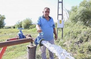 Büyükşehir bir dokunuşla, bin dönüm arazinin...