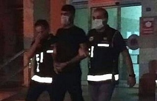 İncir hırsızı uyuşturucu madde ile birlikte yakalandı