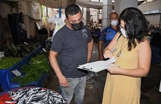 Kuşadası’nda balık tezgahları denetlendi