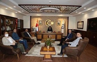 ADÜ Rektörü Aldemir, Eczacılar Odası’nı ağırladı