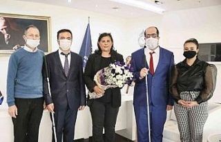 Altı Nokta Körler Derneği, Başkan Çerçioğlu...