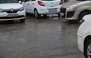 Didim’de yağmur sevinci