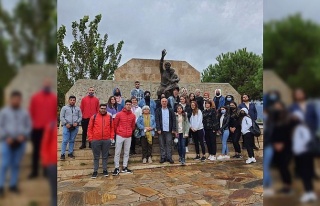 Köşk’e gelen üniversite öğrencileri, Karatepe...