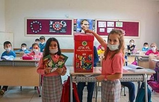 Köşk’te atık pil kampanyası yeniden başladı