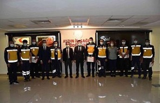 Motorize ambulans ekibi Aydın’da bin 941 vakaya...