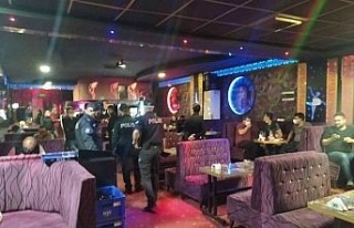 Nazilli barlar sokağında denetim