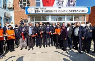 Şehit Mehmet Dinek’in ismi mezun olduğu okula...