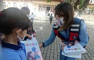 Aydın jandarması öğrencilerle buluştu