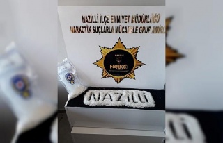 Aydın’da 2 kilogram uyuşturucu madde ele geçirildi