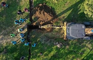 Büyükşehir, toprak yarılmalarının incelenmesi...