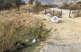 Doğayı kirletenlere vatandaşlar tepki gösterdi