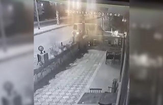 Düğün salonu hırsızı işyerinin kameralarına...