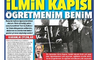 İLMİN KAPISI ÖĞRETMENİM BENİM