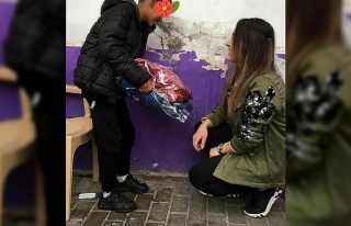 Kadın muhtardan anlamlı kampanya