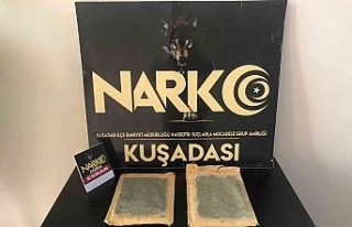 Kargo ile gelen uyuşturucuya narkotik el koydu