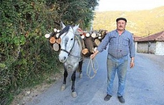Kömür ve doğalgaz zammından etkilenmeyen köylüler...