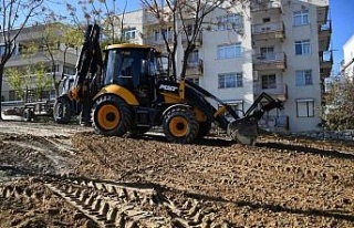 Kuşadası Belediyesi, ilçedeki yeşil alanları...