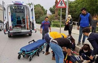 Kuşadası’nda motosiklet kazası: 1 yaralı