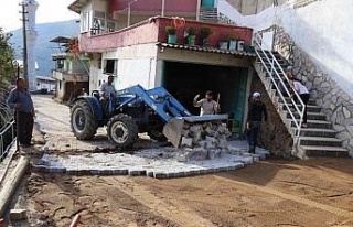 Nazilli’de kırsal mahallelerde çalışmalar sürüyor