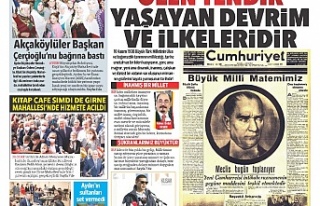 ÖLEN TENDİR YAŞAYAN DEVRİM VE İLKELERİDİR