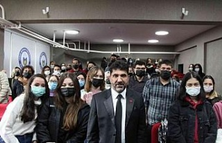 Rektör Aldemir, Koçarlı’da öğrencilerle bir...