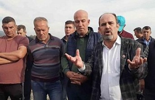 Söke’de karides çiftliği eylemi